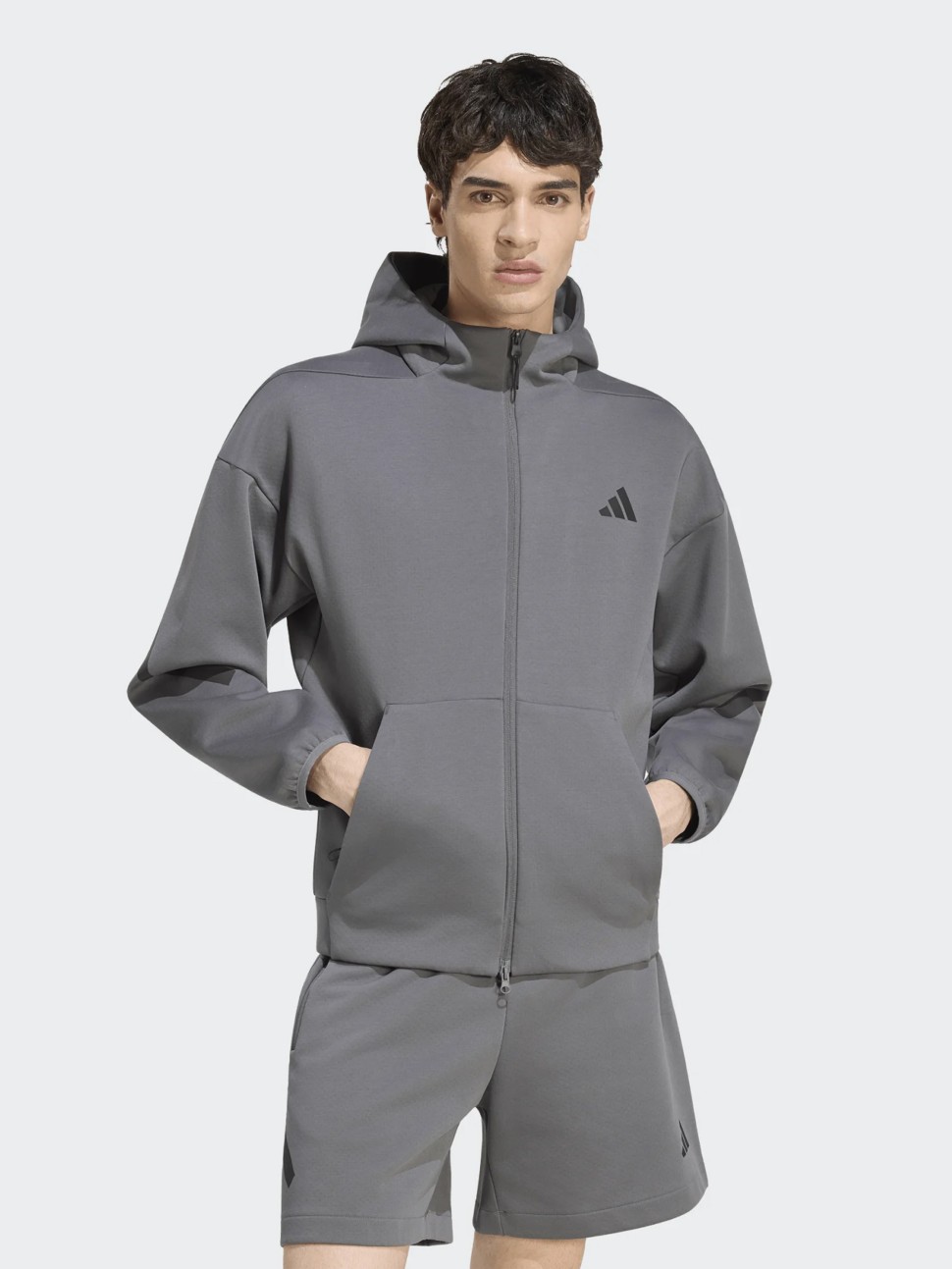 Толстовка мужская Adidas M Z.N.E. FZ хаки KX7689 — фото 2 — Sport City Толстовка мужская Adidas M Z.N.E. FZ хаки KX7689 — фото 2