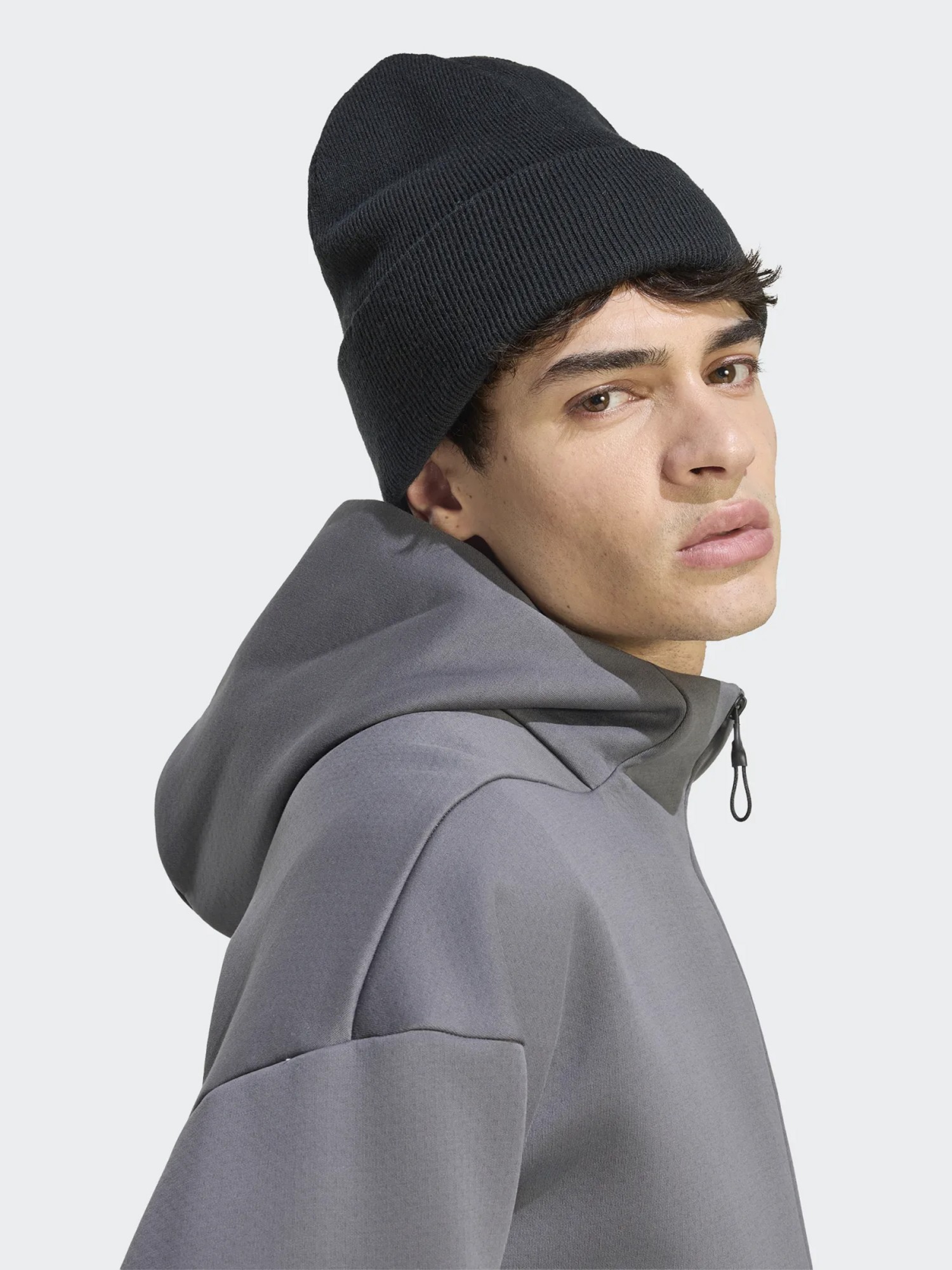 Толстовка мужская Adidas M Z.N.E. FZ хаки KX7689 изображение 4