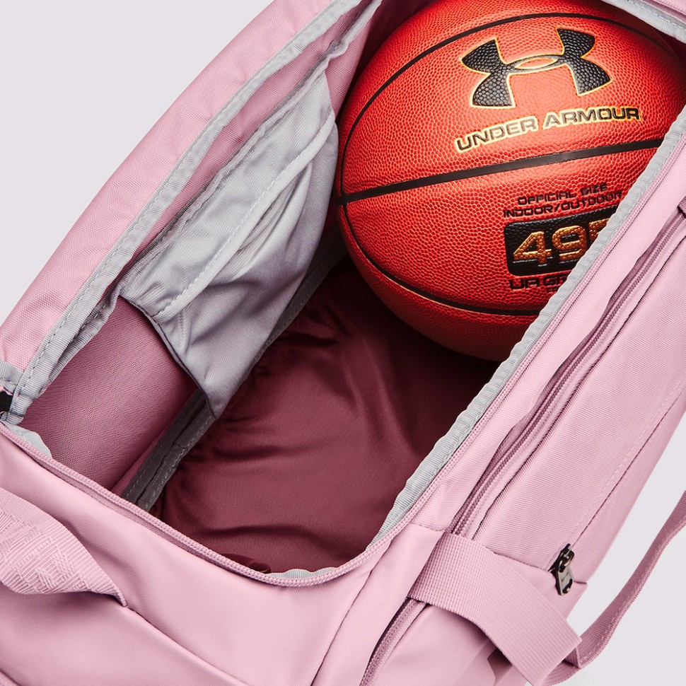 Сумка Under Armour Undeniable Duffel 4.0 Sm рожева 1342656-698 — фото 3