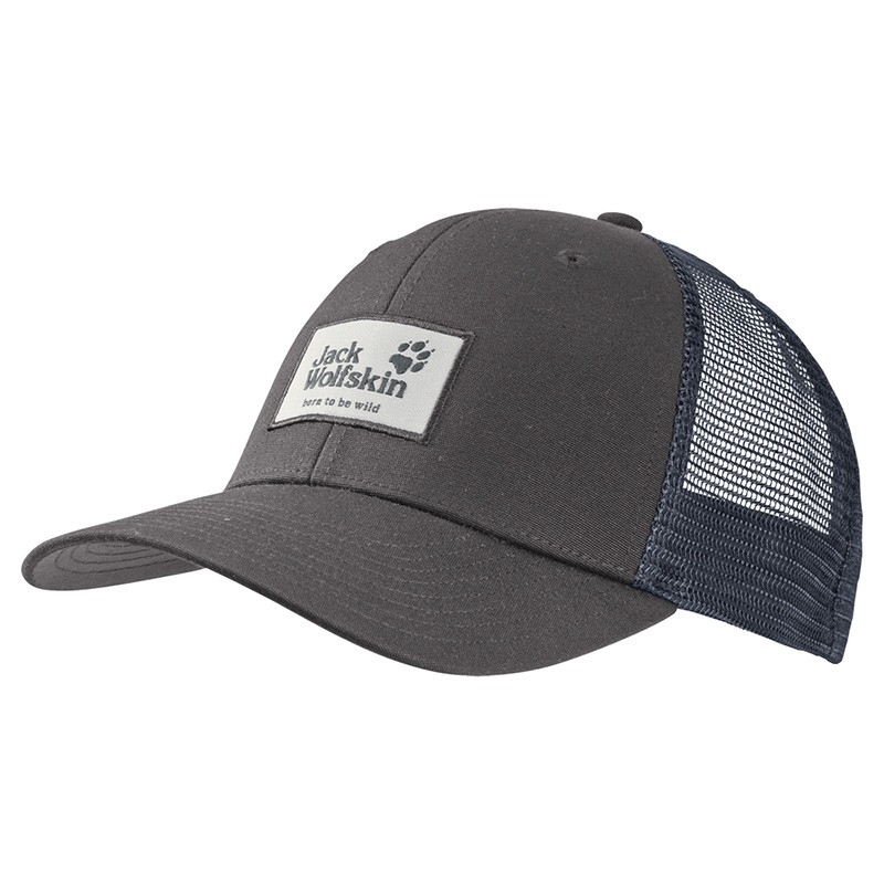 Бейсболка Jack Wolfskin серая 1905621-6032 изображение 1