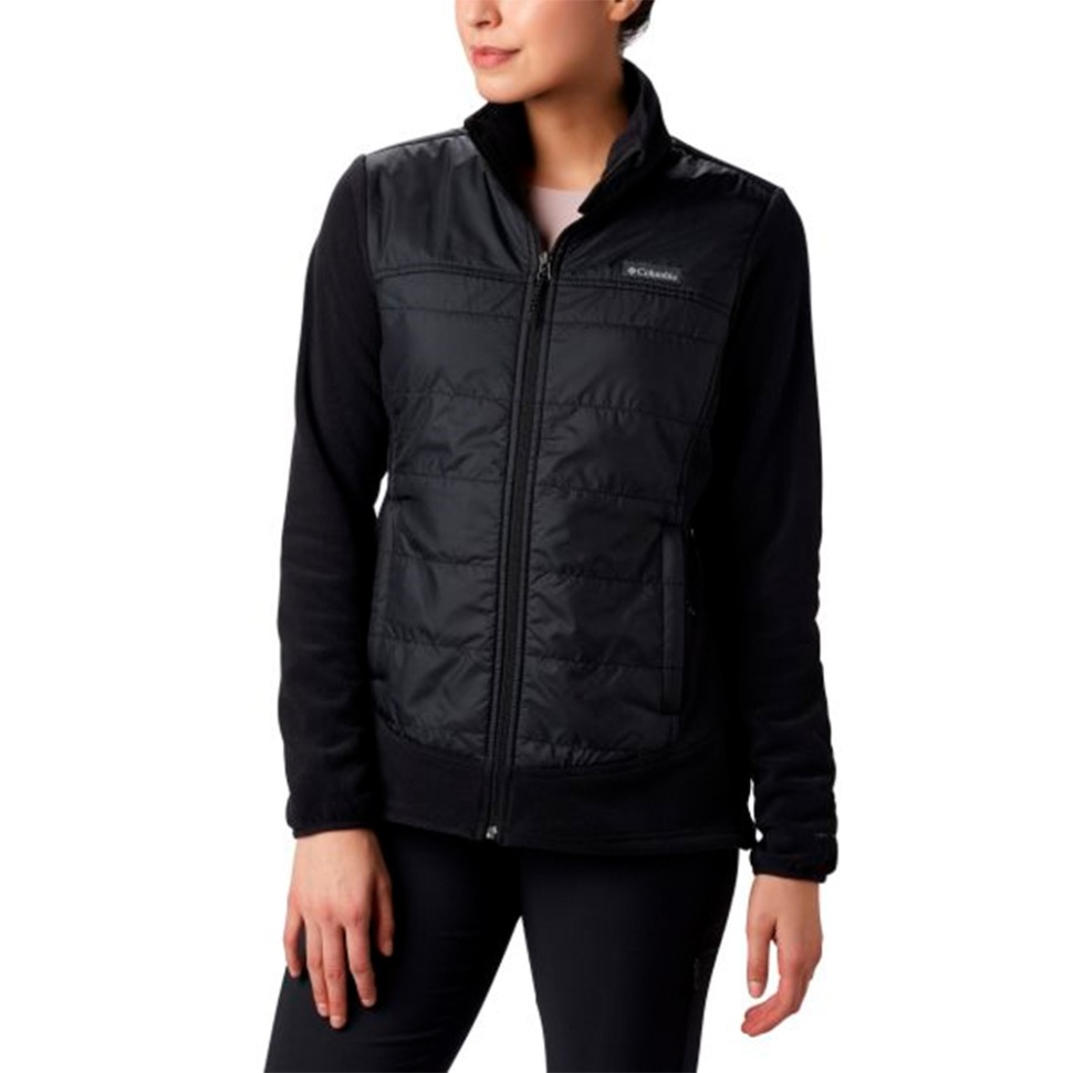 Джемпер женский Columbia BASIN BUTTE™ FLEECE FULL ZIP черный  1861081-010  изображение 1