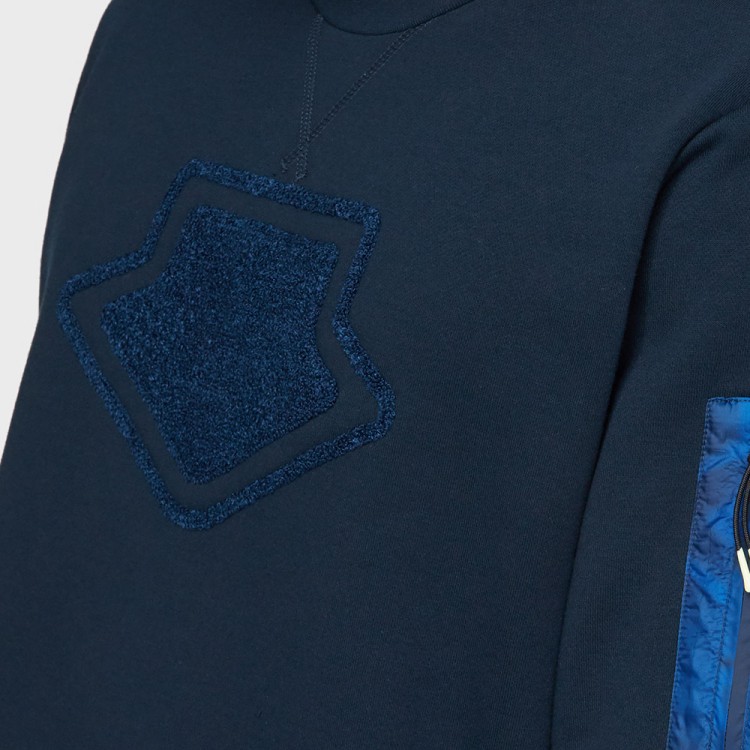 Толстовка чоловіча Arena Crew Neck Team Чорний 004855-770  изображение 3