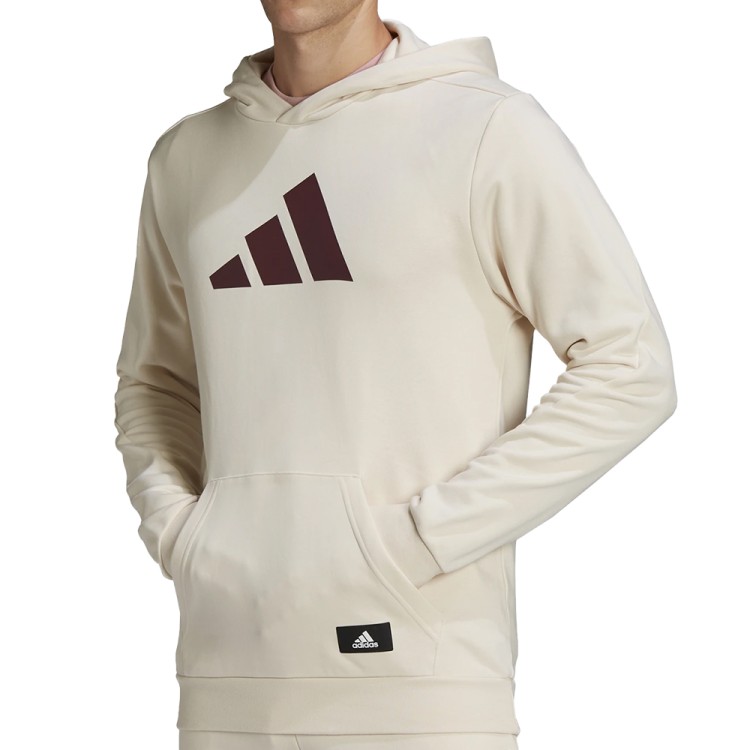 Толстовка мужская Adidas M Fi 3Bar Oh бежевая HA1411 изображение 1