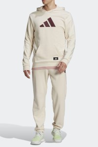 Толстовка мужская Adidas M Fi 3Bar Oh бежевая HA1411 изображение 3
