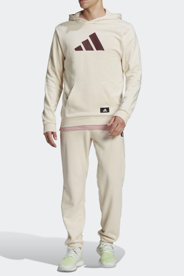 Толстовка мужская Adidas M Fi 3Bar Oh бежевая HA1411 изображение 3