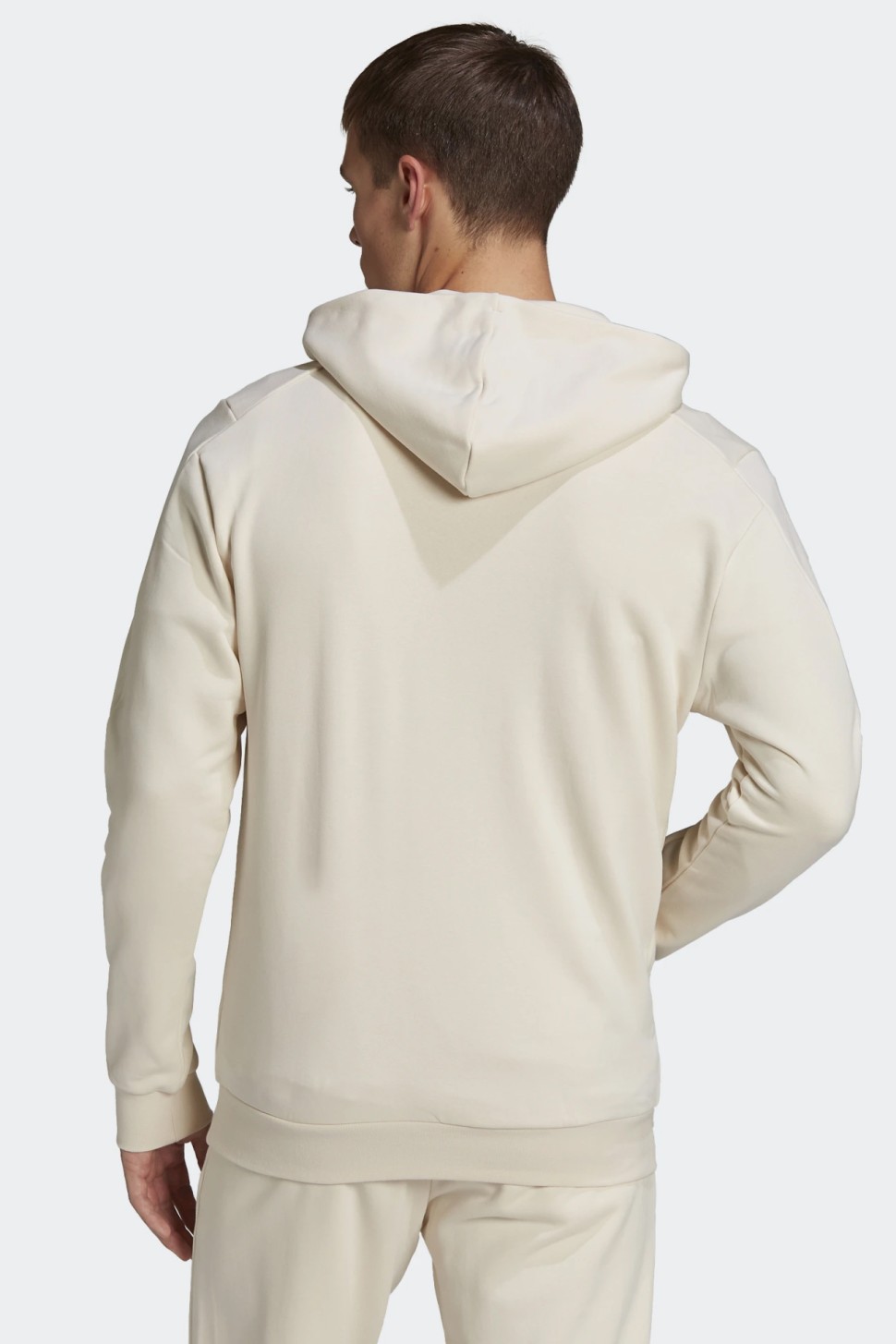 Толстовка мужская Adidas M Fi 3Bar Oh бежевая HA1411 — фото 4 — Sport City Толстовка мужская Adidas M Fi 3Bar Oh бежевая HA1411 — фото 4