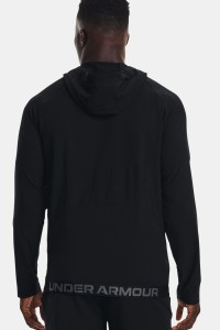 Ветровка мужская Under Armour Ua Wvn Perforated Wndbreaker черная 1370499-001 изображение 3