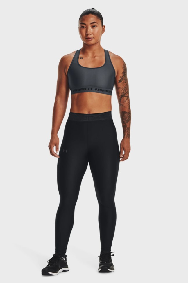 Леггинсы женские Under Armour Armour Branded WB Leg черные 1377089-001 изображение 3
