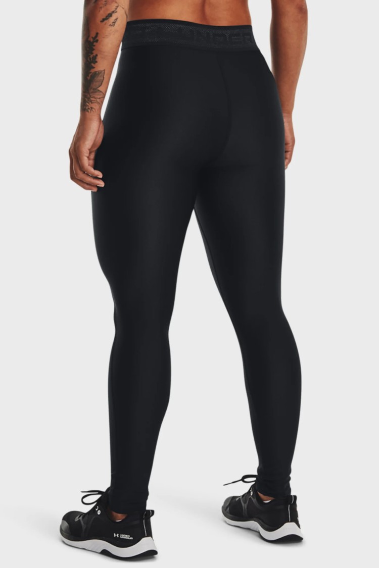 Леггинсы женские Under Armour Armour Branded WB Leg черные 1377089-001 изображение 4