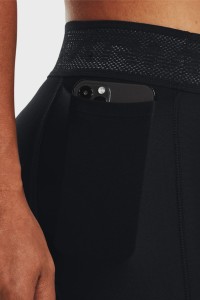 Леггинсы женские Under Armour Armour Branded WB Leg черные 1377089-001 изображение 5