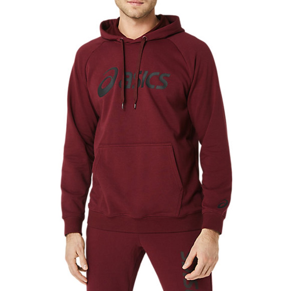 Толстовка чоловіча Asics BIG ASICS OTH HOODIE червона 2031A984-603 — фото 1