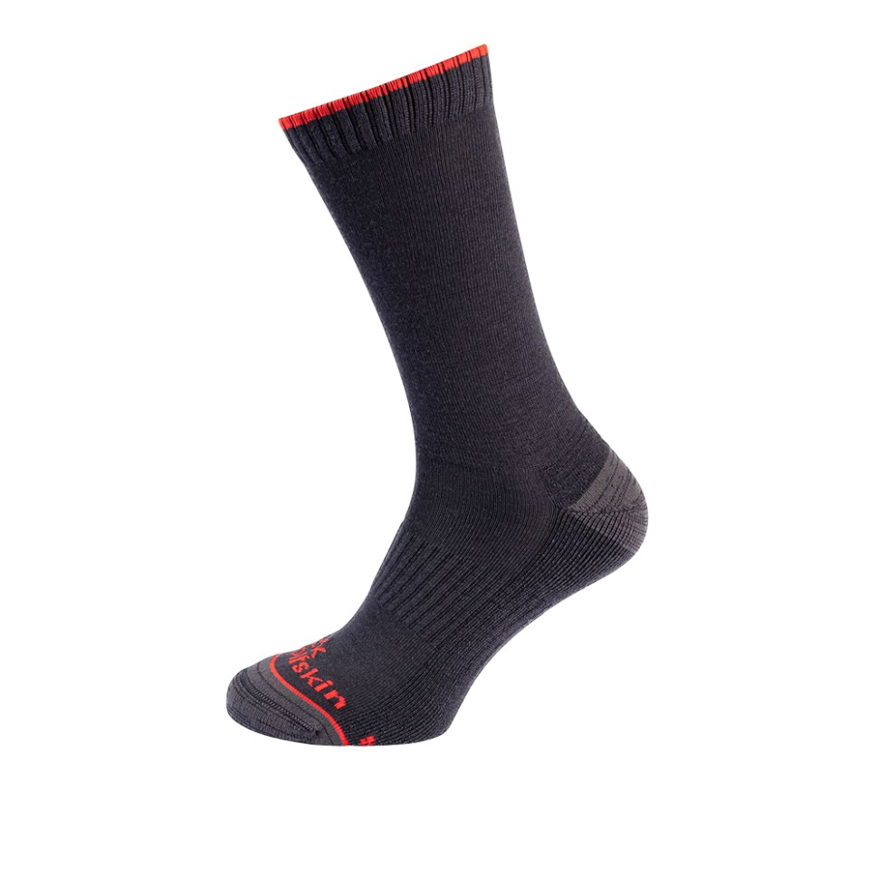 Носки  Jack Wolfskin HIKE MERINO SOCK CL C серые 1911491-6320 изображение 1