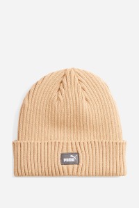 Шапка   Puma Classic Cuff Beanie бежевая 02482603 изображение 2