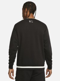 Толстовка чоловіча Nike M NSW SW AIR CREW FLC BB чорна FN7692-010 изображение 2