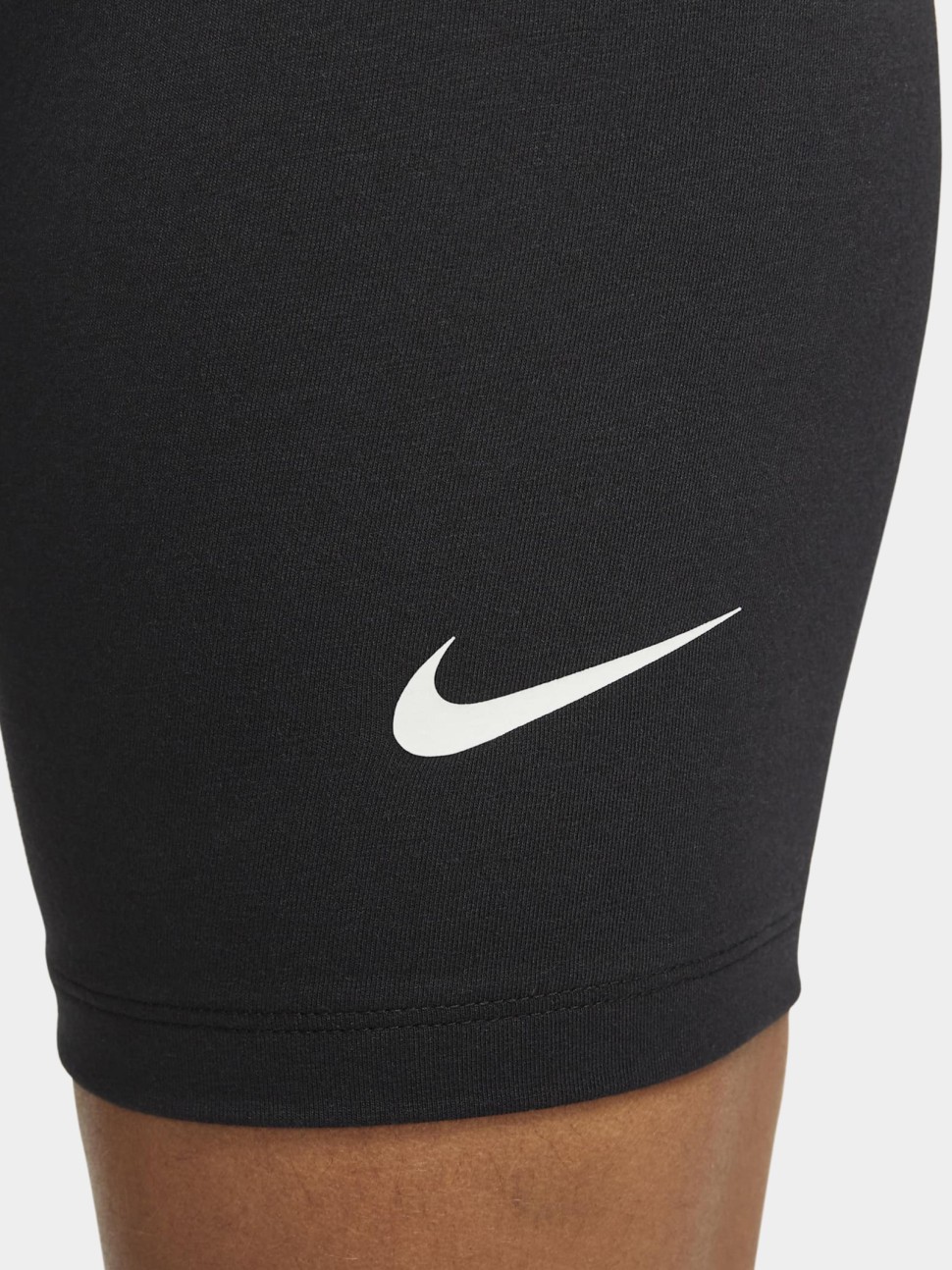 Шорти жіночі Nike W NSW NK CLSC HR 8IN SHORT чорні DV7797-010 — фото 5