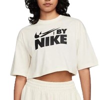 Футболка жіноча Nike W NSW CROP TEE GLS кремова FZ4635-113 изображение 1