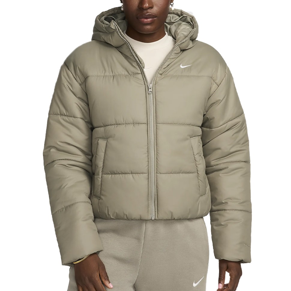 Куртка жіноча Nike W NSW TF SYNFL NK CLSC PFR оливкова FZ5899-321 — фото 1
