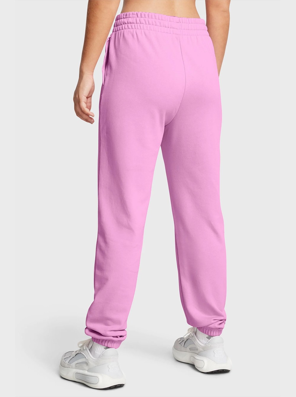 Брюки женские Under Armour UA Rival Terry Jogger розовые 1382735-638 изображение 4