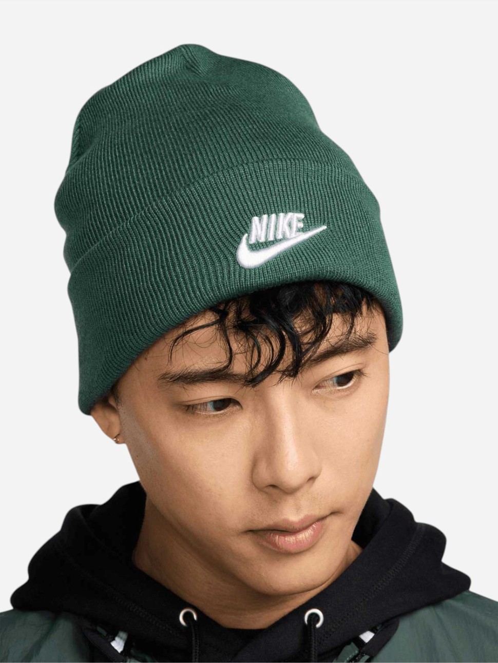 Шапка Nike U NK PEAK BEANIE TC FUT F24 L зелена HF0186-323 — фото 9