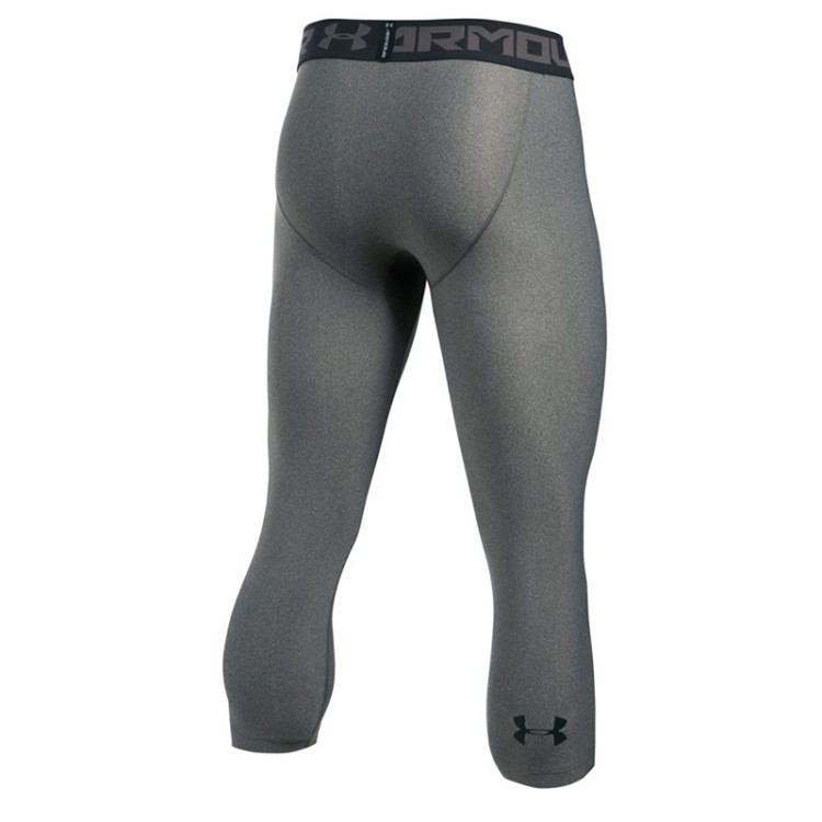 Тайтсы мужские Under Armour HG ARMOUR 3/4 серые 1289574-090 изображение 2
