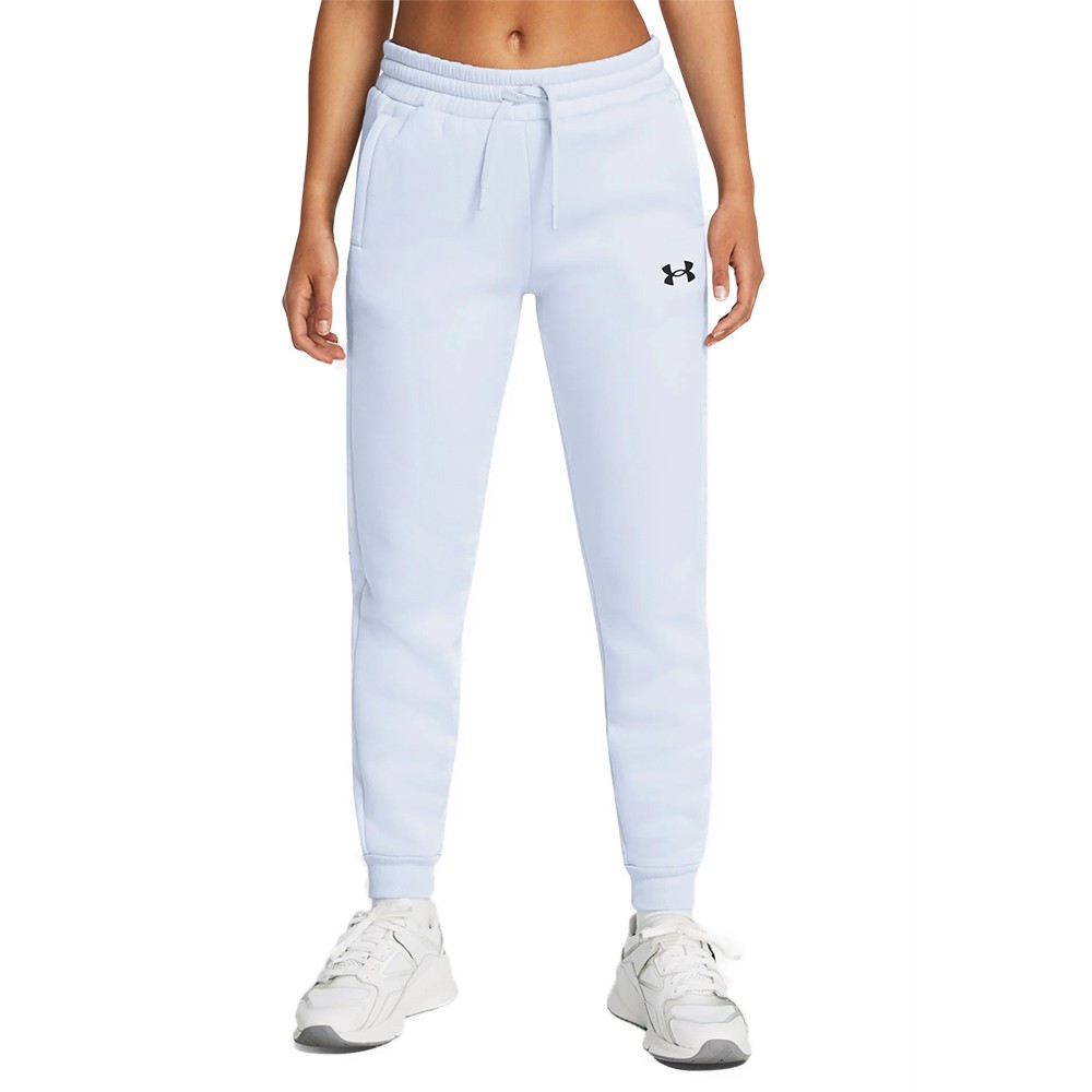 Брюки женские Under Armour UA Armour Fleece Jogger голубые 1386510-464