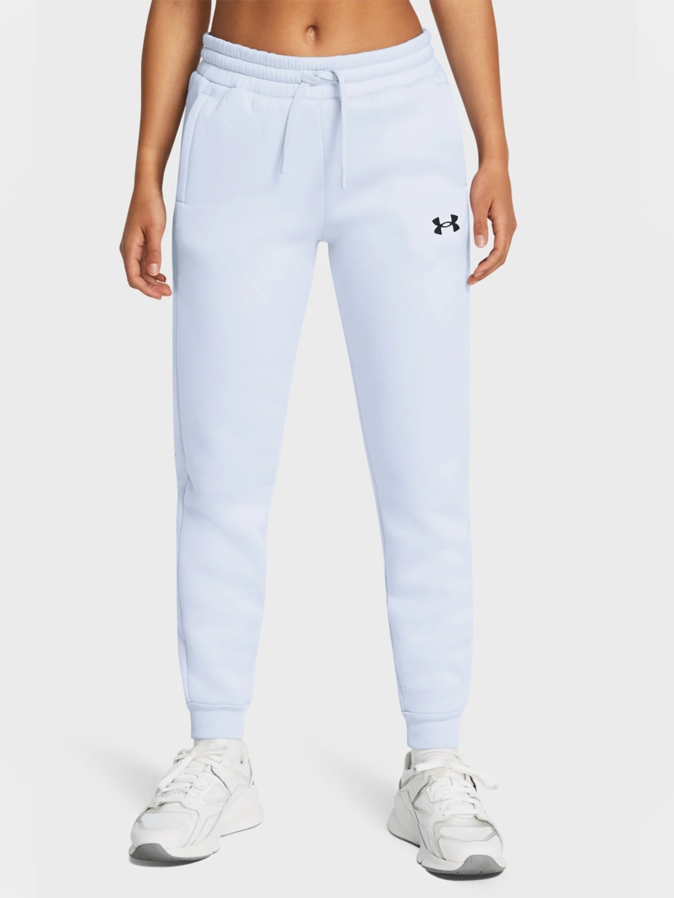 Штани жіночі Under Armour UA Armour Fleece Jogger блакитні 1386510-464 — фото 2