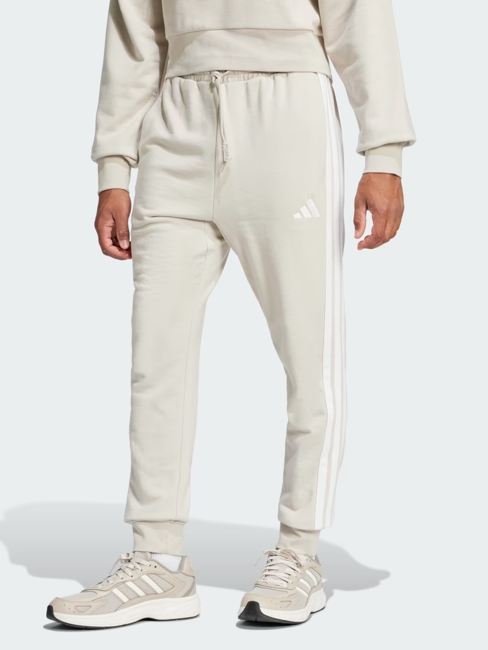 Штани чоловічі Adidas M 3S FT TC PT бежеві JE6353 — фото 2 — Sport City Штани чоловічі Adidas M 3S FT TC PT бежеві JE6353 — фото 2