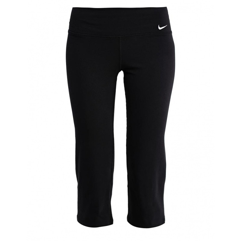 Леггинсы женские Nike Dry Capri Ti Poly черные 548498-010 — фото 1