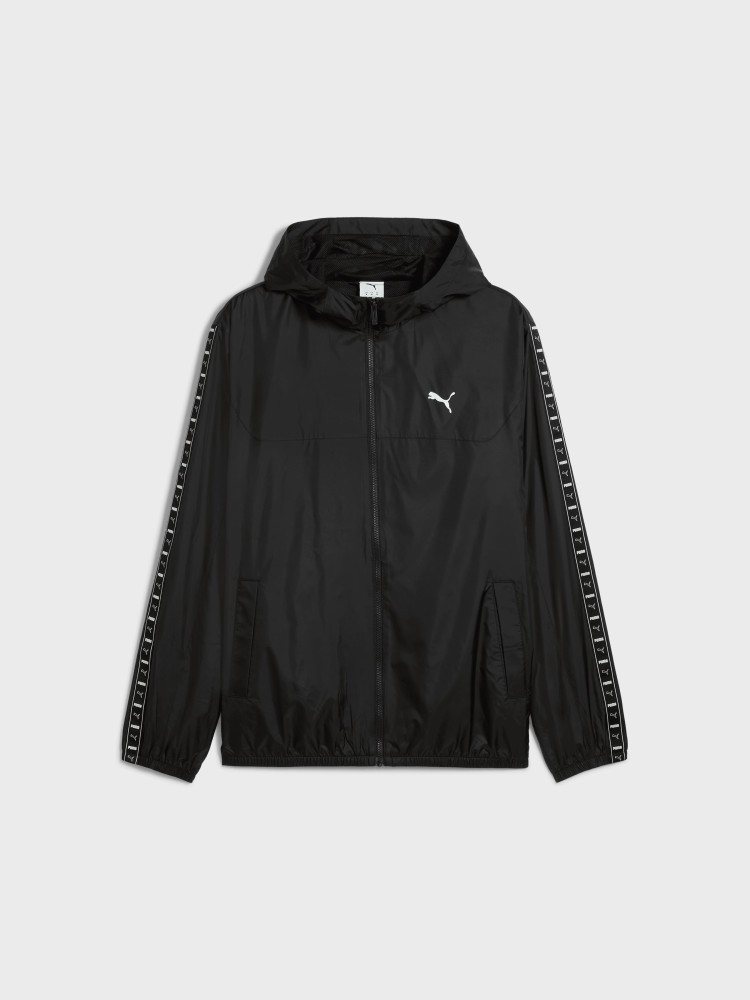 Ветровка мужская Puma ESS Tape Windbreaker черная 68462901 изображение 7