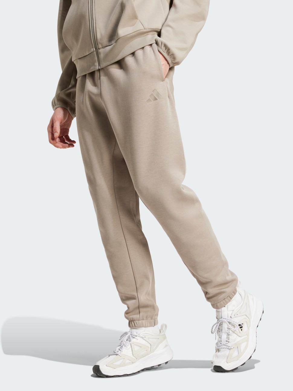 Штани чоловічі Adidas M FI SL PT бежеві JD4950 — фото 2