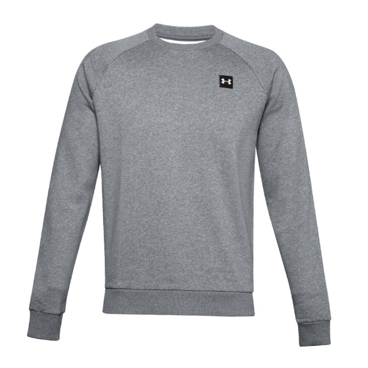 Толстовка мужская Under Armour Rival Fleece Crew серая 1357096-012 изображение 1