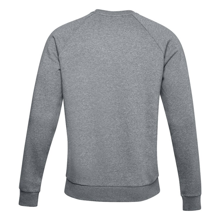 Толстовка мужская Under Armour Rival Fleece Crew серая 1357096-012 изображение 2