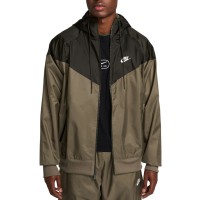 Вітрівка чоловіча Nike M NK WVN LND WR HD JKT хакі DA0001-222