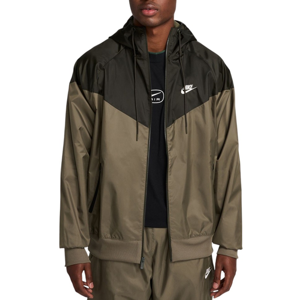 Вітрівка чоловіча Nike M NK WVN LND WR HD JKT хакі DA0001-222 — фото 1