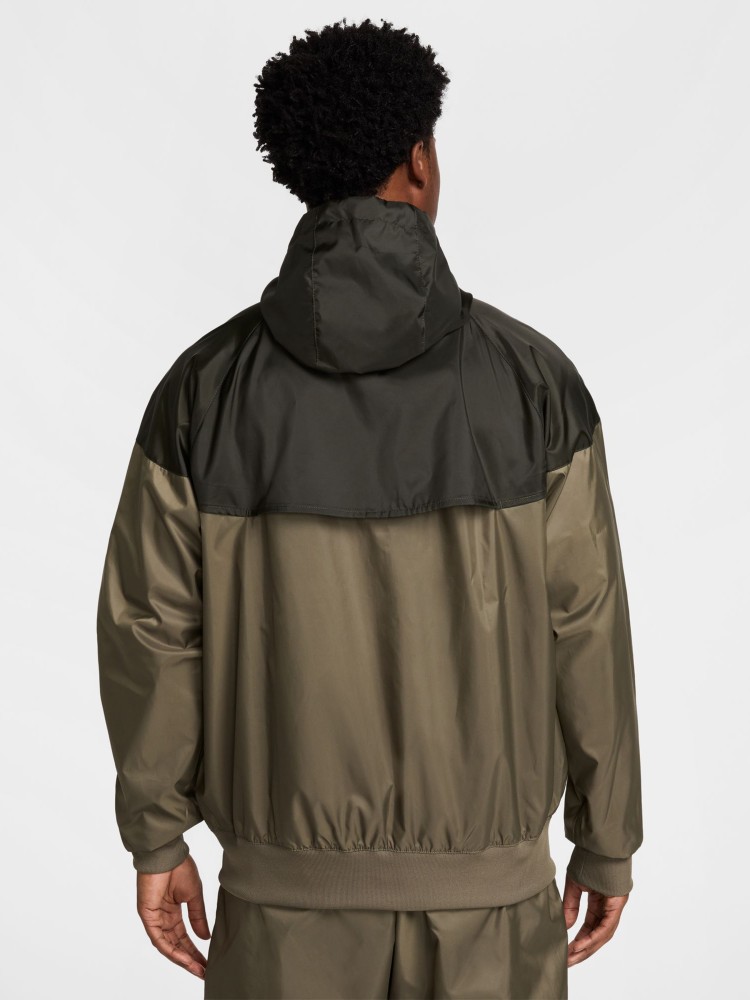 Вітрівка чоловіча Nike M NK WVN LND WR HD JKT хакі DA0001-222 изображение 3