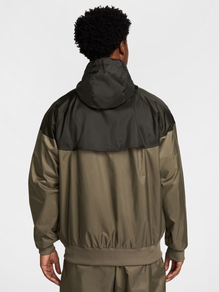 Вітрівка чоловіча Nike M NK WVN LND WR HD JKT хакі DA0001-222 изображение 3