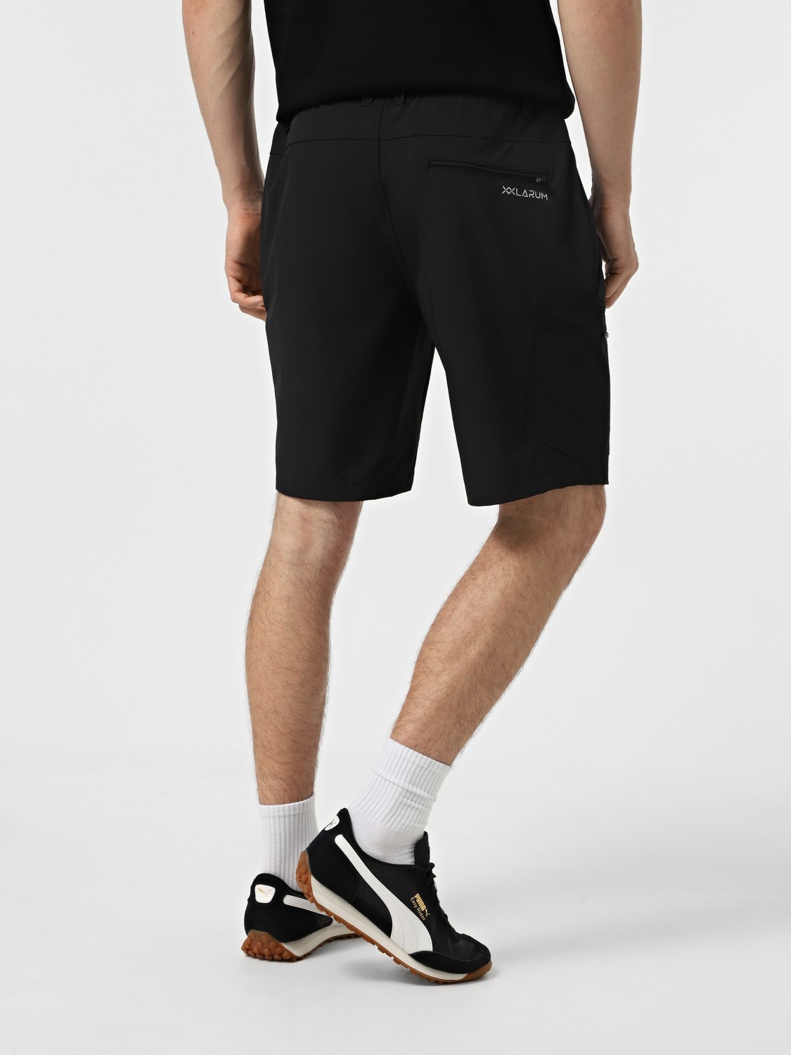 Шорти чоловічі Larum Chen чорні 432501-010 изображение 3
