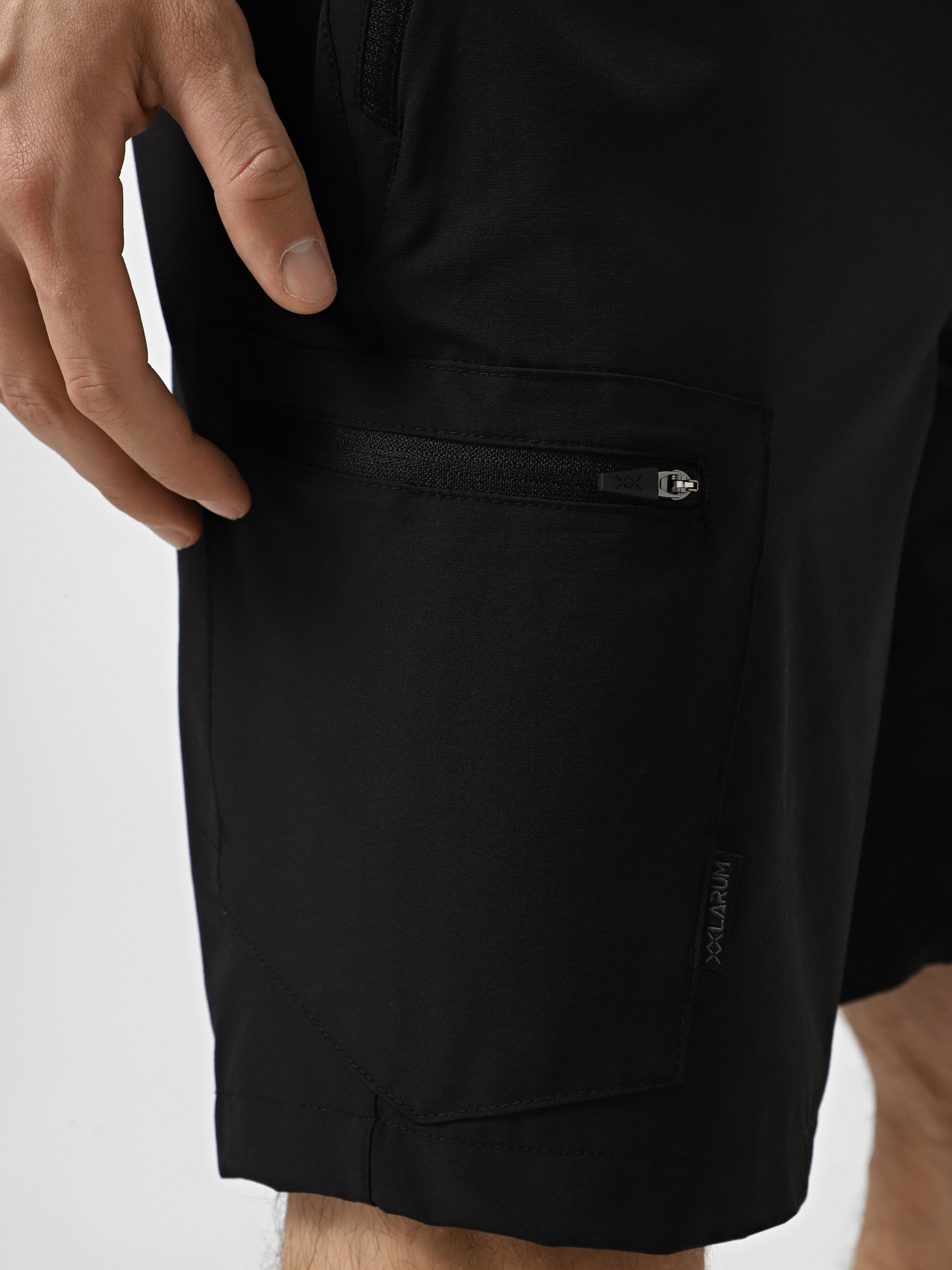 Шорти чоловічі Larum Chen чорні 432501-010 изображение 4