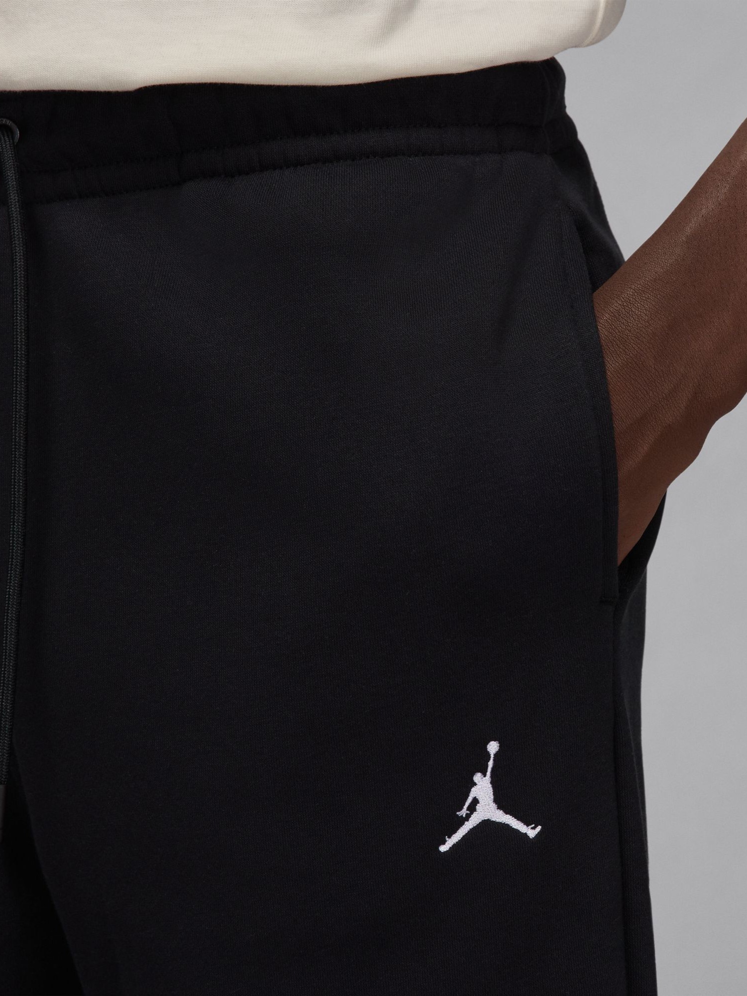 Штани чоловічі Nike M J JUMPMAN FLC PANT чорні FV7277-010 изображение 4