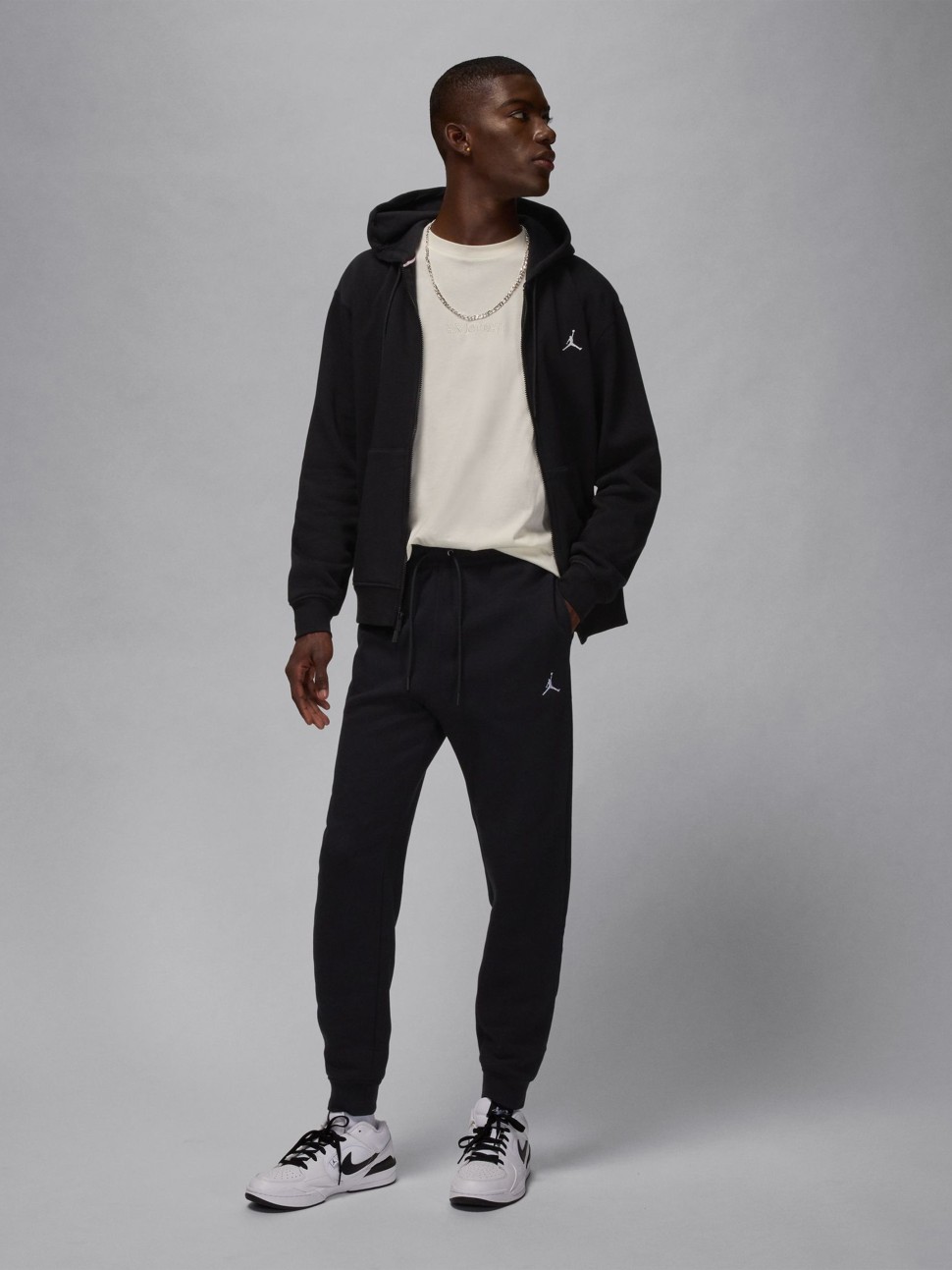 Штани чоловічі Nike M J JUMPMAN FLC PANT чорні FV7277-010 — фото 7