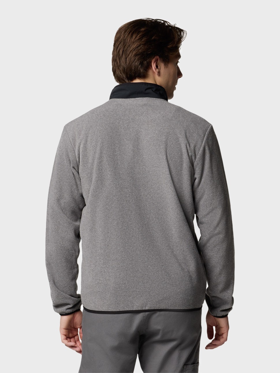 Толстовка чоловіча Columbia Sequoia Grove™ Full Zip Fleece сіра 2095891-024 — фото 4