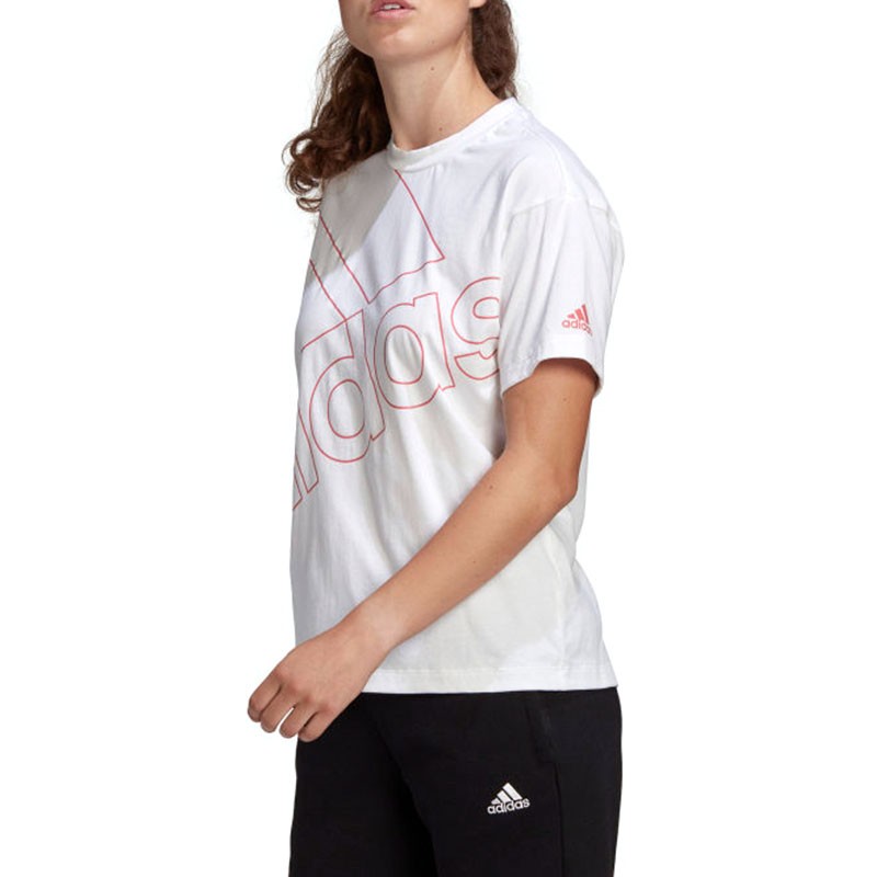 Футболка жіноча Adidas W Fav Q1 T біла GM5573  изображение 2