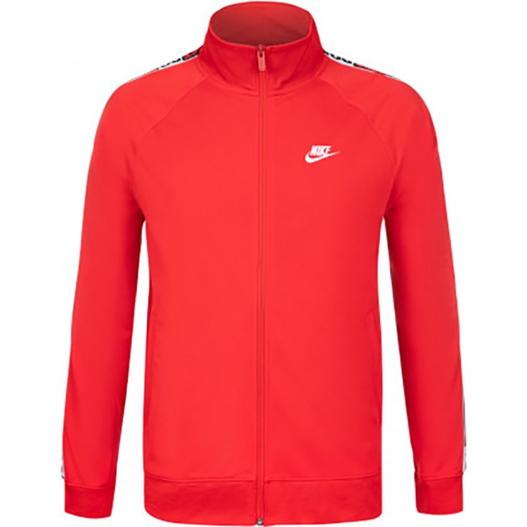 Толстовка чоловіча Nike M NSW JDI JKT PK TAPE AS червона CJ4782-657  изображение 1