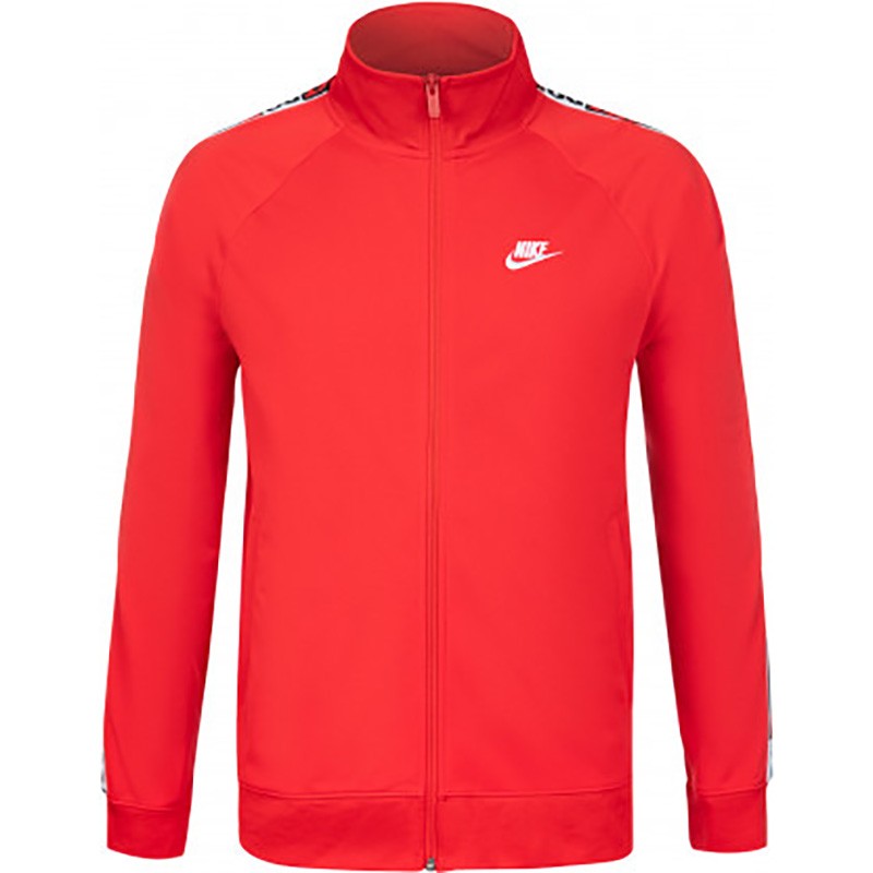 Толстовка мужская Nike M NSW JDI JKT PK TAPE AS красная CJ4782-657