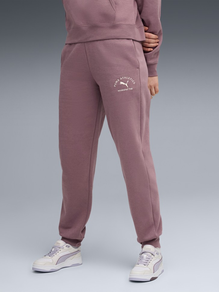 Штани жіночі Puma CLASS Sweatpants фіолетові 68813688 изображение 2