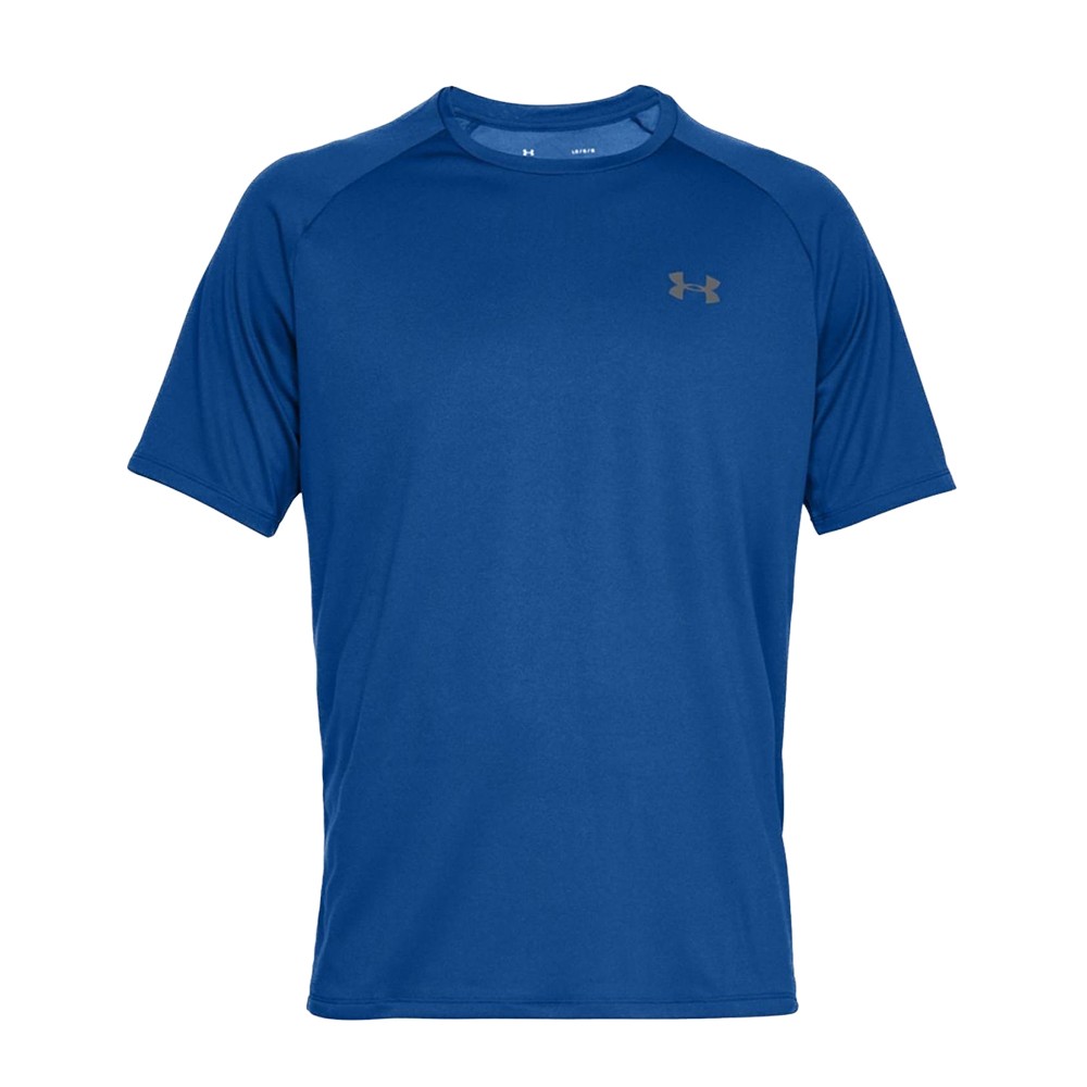 Футболка мужская Under Armour Ua Tech 2.0 Ss Tee синяя 1326413-400 изображение 1