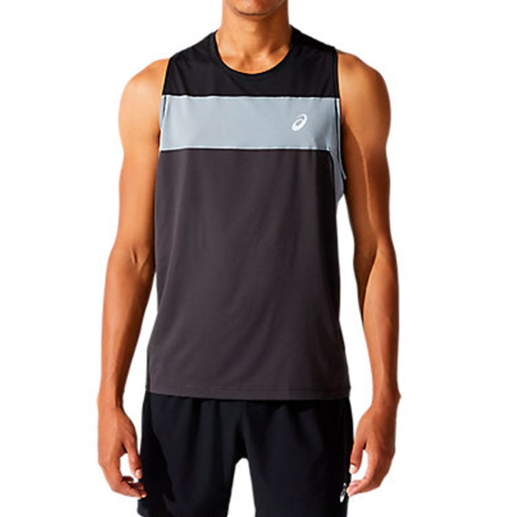 Майка мужская Asics Race Singlet черная 2011B881-020 изображение 1