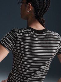 Футболка жіноча Nike W NSW NK CHLL KNT TEE PNX чорна HF9524-010 изображение 3