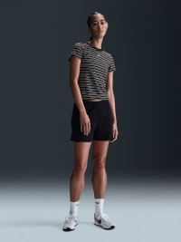 Футболка жіноча Nike W NSW NK CHLL KNT TEE PNX чорна HF9524-010 изображение 5