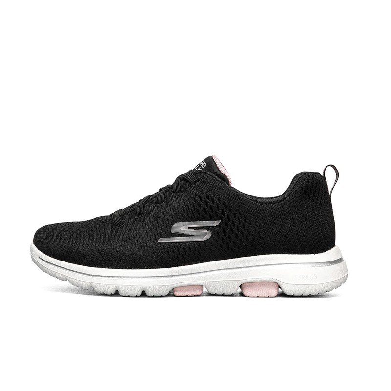 Кроссовки женские Skechers Go Walk 5  черные 124242-BKLP изображение 1